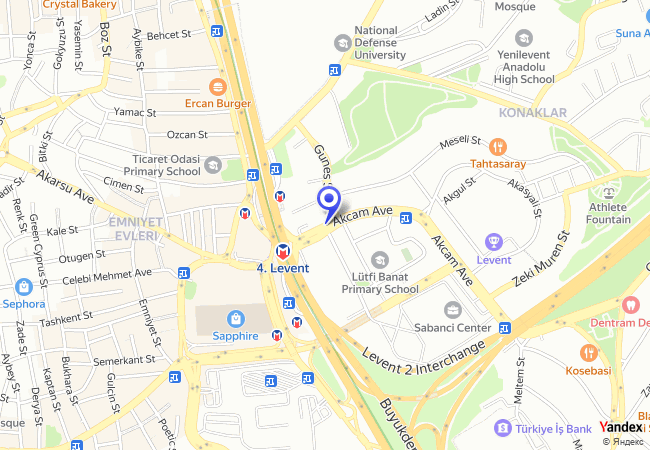 0265 Akçam Sokak (İş Bankası Önü) 0265 Akçam Sokak (İş Bankası Önü)