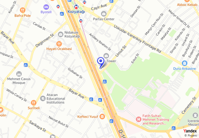 0453 Ataşehir Umut Sokak Açık Otoparkı