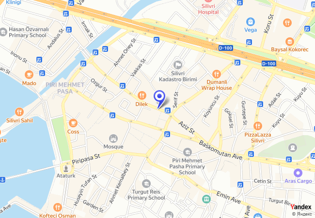 0585 Silivri Hacı Pervane Caddesi