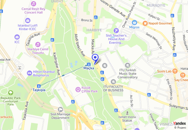 0687 Maçka Caddesi Teleferik Önü