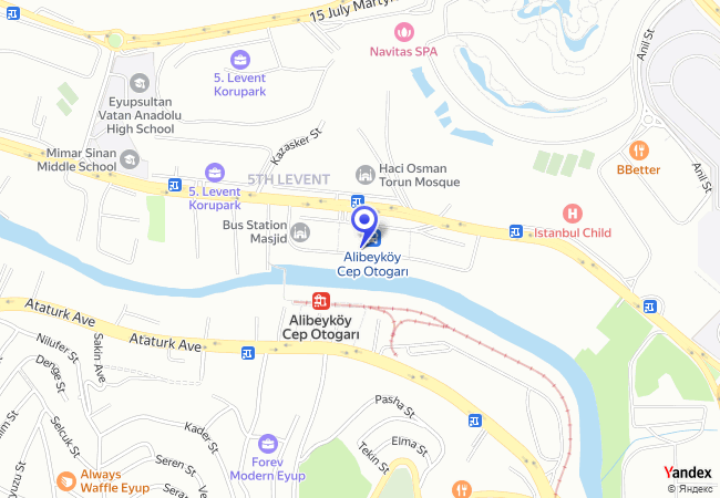 0723 Alibeyköy Cep Otogarı Otobüs Otoparkı