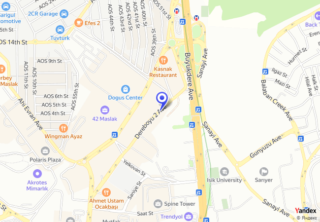 0777 Maslak Dereboyu Caddesi 0777 Maslak Dereboyu Caddesi