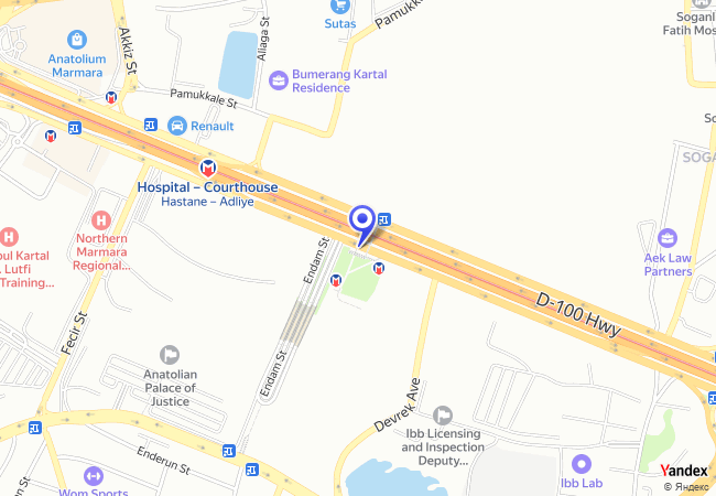 0815 İstanbul Anadolu Adalet Sarayı Taksi Durağı