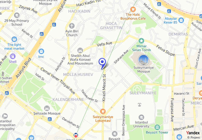 0830 Süleymaniye Cami Altı Açık Otoparkı 0830 Süleymaniye Cami Altı Açık Otoparkı