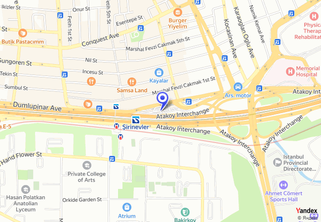 0864 Şirinevler Minibüs Depolama Alanı