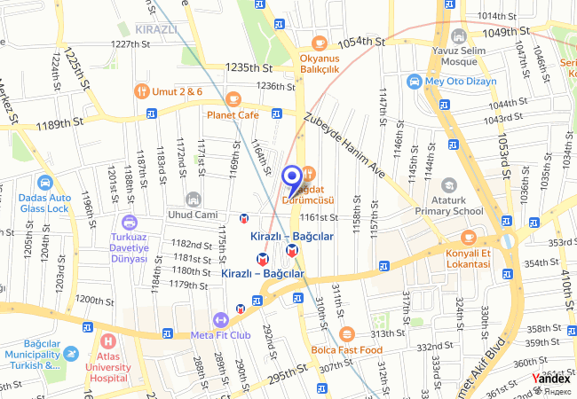 0895 Kirazlı Metro Durağı PD Açık Otoparkı