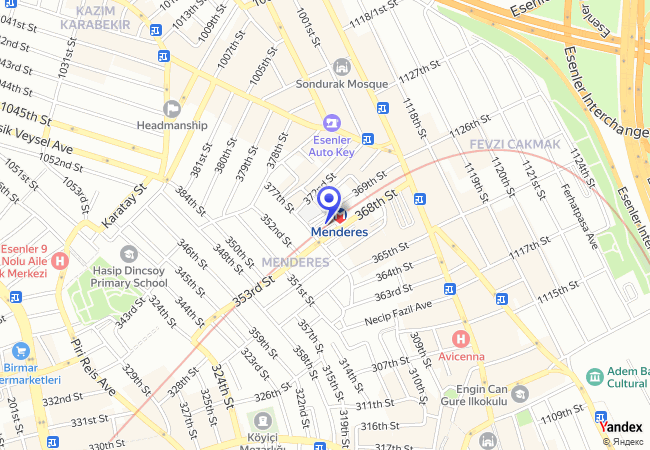 1010 Esenler Menderes Metro İstasyonu Yanı