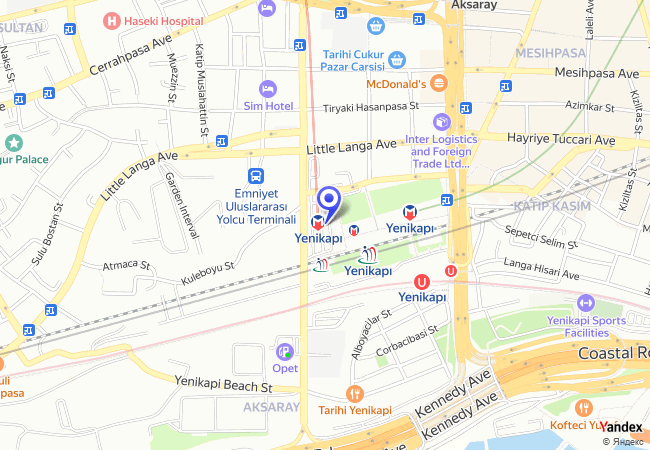 1077 Yenikapı Marmaray Büyük Otoparkı