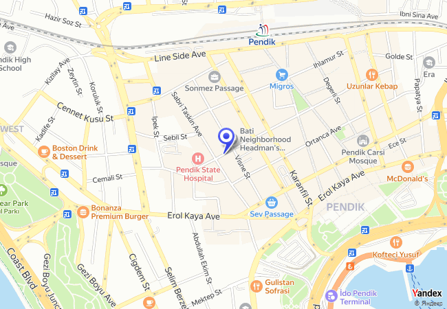 1084 Pendik Dr. Orhan Maltepe Caddesi