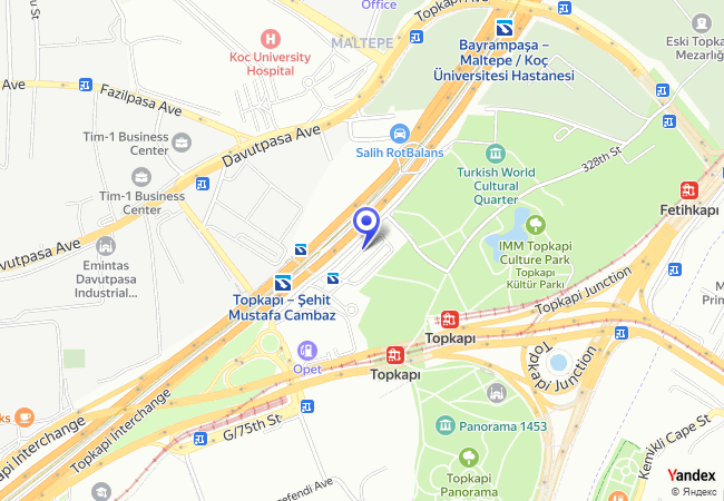 1117 A-28 Topkapı -Yayla Minibüs Durağı