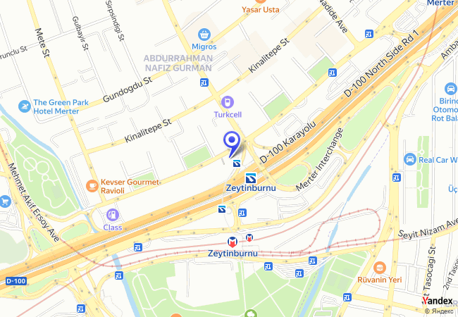 1296 Merter Metro Zemin Altı Otoparkı 1296 Merter Metro Zemin Altı Otoparkı