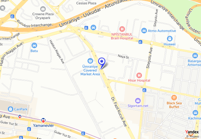 1347 Ümraniye Dr. Fazıl Küçük Caddesi 1347 Ümraniye Dr. Fazıl Küçük Caddesi