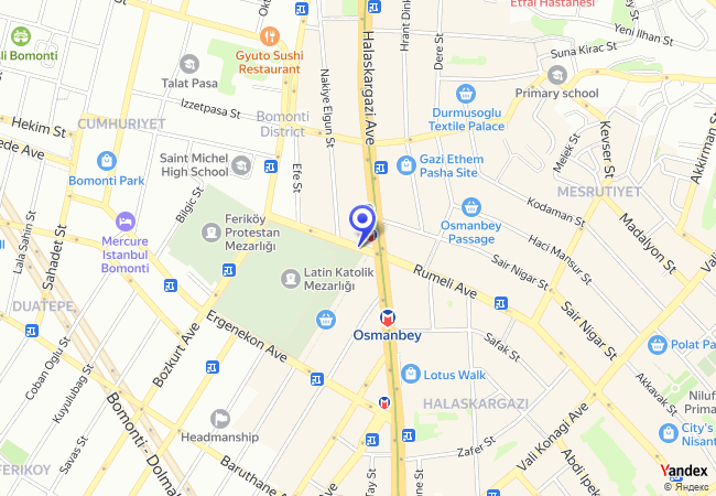 1423 Şişli Rumeli Caddesi Metro Yanı 1423 Şişli Rumeli Caddesi Metro Yanı