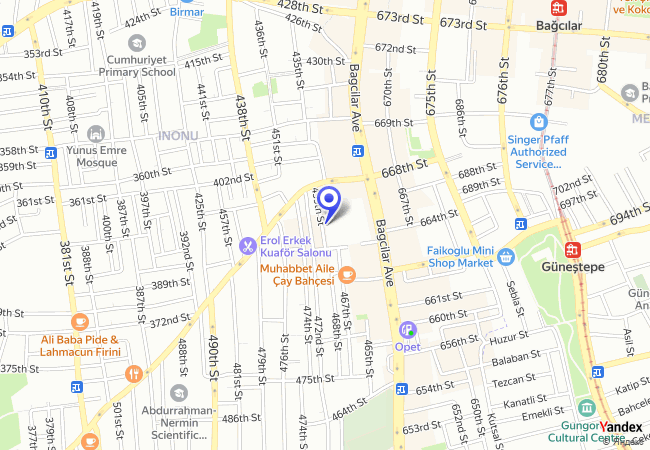 1425 Bağcılar Yıldıztepe Katlı Otoparkı 1425 Bağcılar Yıldıztepe Katlı Otoparkı