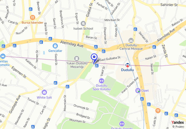 1508 Ümraniye İnkilap Mahallesi Minibüs Durağı