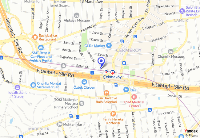 1583 Çekmeköy Metro PD Zemin Altı Otoparkı 1583 Çekmeköy Metro PD Zemin Altı Otoparkı