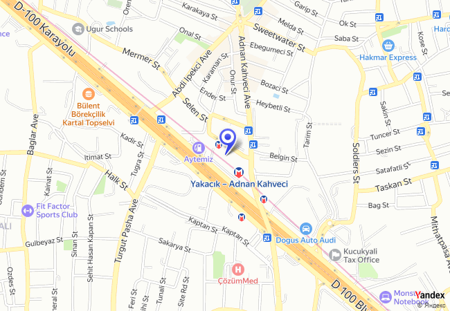 1613 Kartal Yakacık Mah. 12355 Ada 64 Parsel Kuzeyi