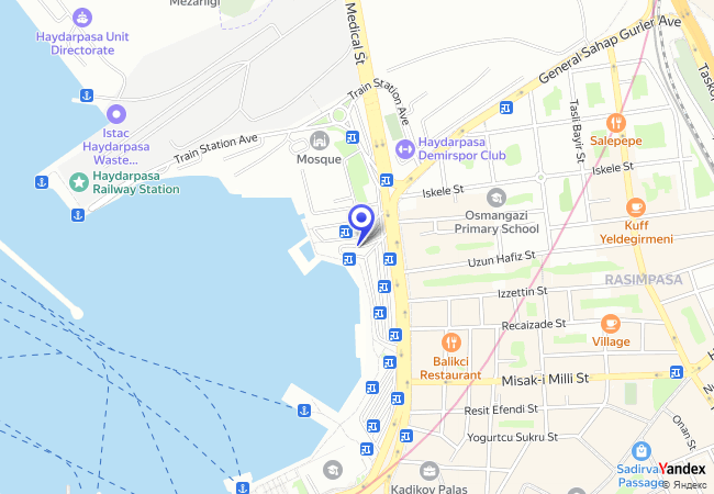 1644 Kadıköy Polis Hastanesi Emniyet Mahallesi Minibüs Durağı