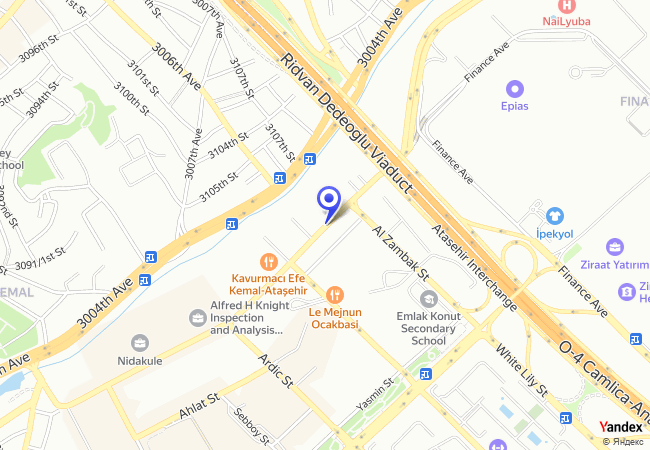 1650 Ataşehir Begonya Sokak 1650 Ataşehir Begonya Sokak