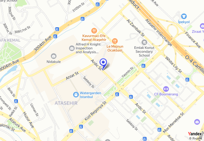 1653 Ataşehir Ardıç Sokak 1