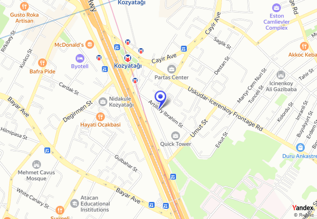 1677 Ataşehir Topçu İbrahim Sokak 1677 Ataşehir Topçu İbrahim Sokak