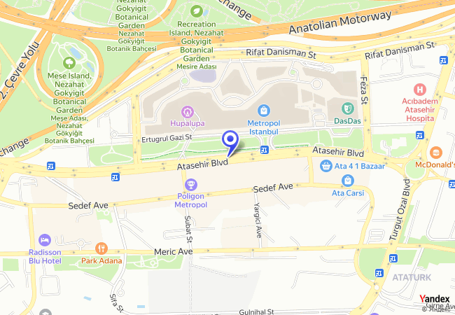 1679 Ataşehir Turgut Özal Bulvarı