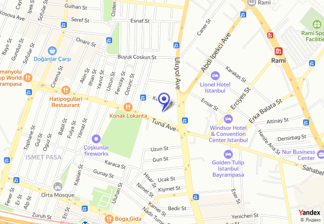 1687 Bayrampaşa Spor Kompleksi Zemin Altı Otoparkı