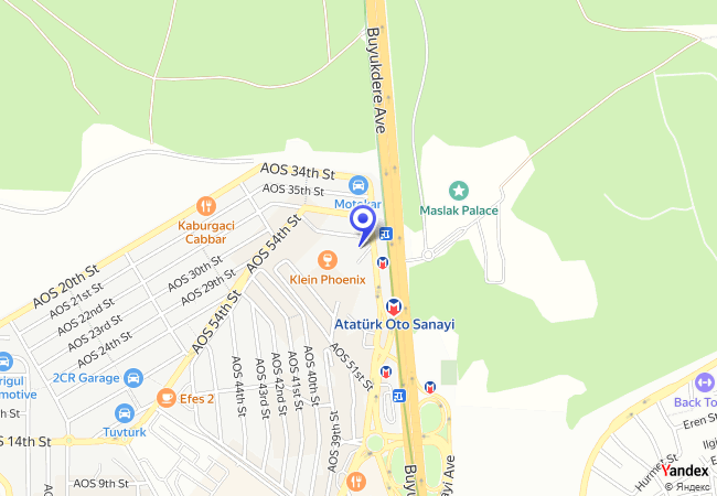 1717 Sarıyer Maslak Mah. 4028 Ada 1 Parsel Önü