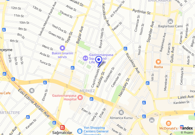 1772 Gaziosmanpaşa Meydanı ve Yaşam Merkezi Zemin Altı Otoparkı