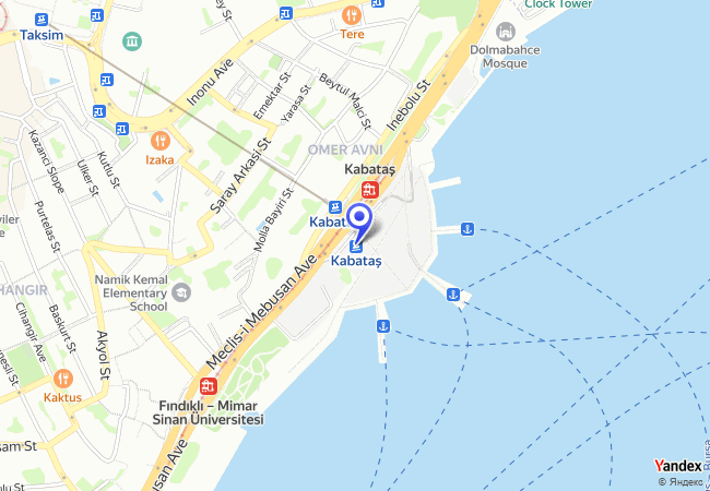 1777 Kabataş Transfer Merkezi Turizm Otobüs Otoparkı 1777 Kabataş Transfer Merkezi Turizm Otobüs Otoparkı