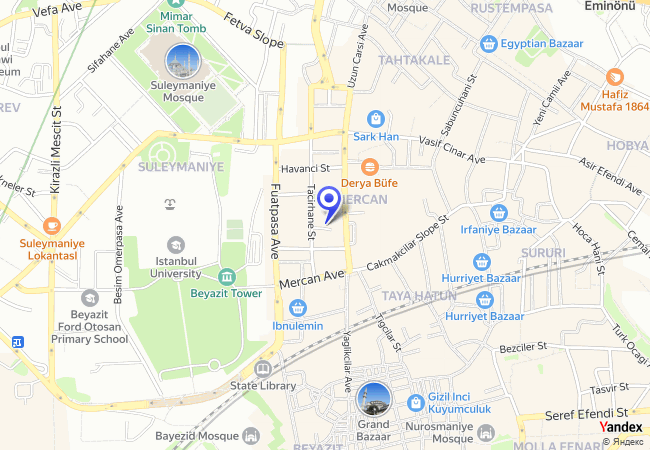 1778 Mercan Ali Paşa Sarayı Zemin Altı Otoparkı