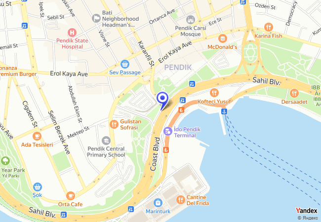 1784 Pendik Sahil Yol Üstü