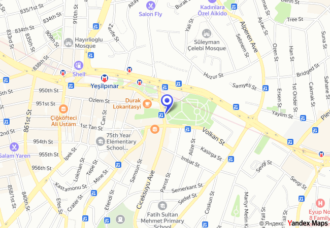 1842 Yeşilpınar Metro Zemin Altı PD Otoparkı